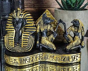 Amazon.co.jp: Ebros Gift ブラック&ゴールド 古代エジプトの